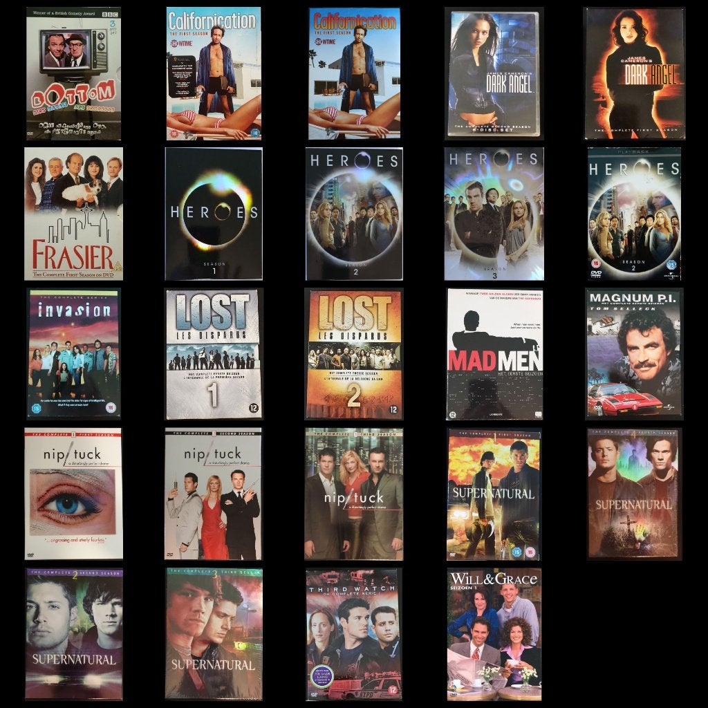 DVD boxsets - tv shows - diverse - #4 - zie omschrijving, Alle leeftijden, Ophalen, Zo goed als nieuw, Overige genres