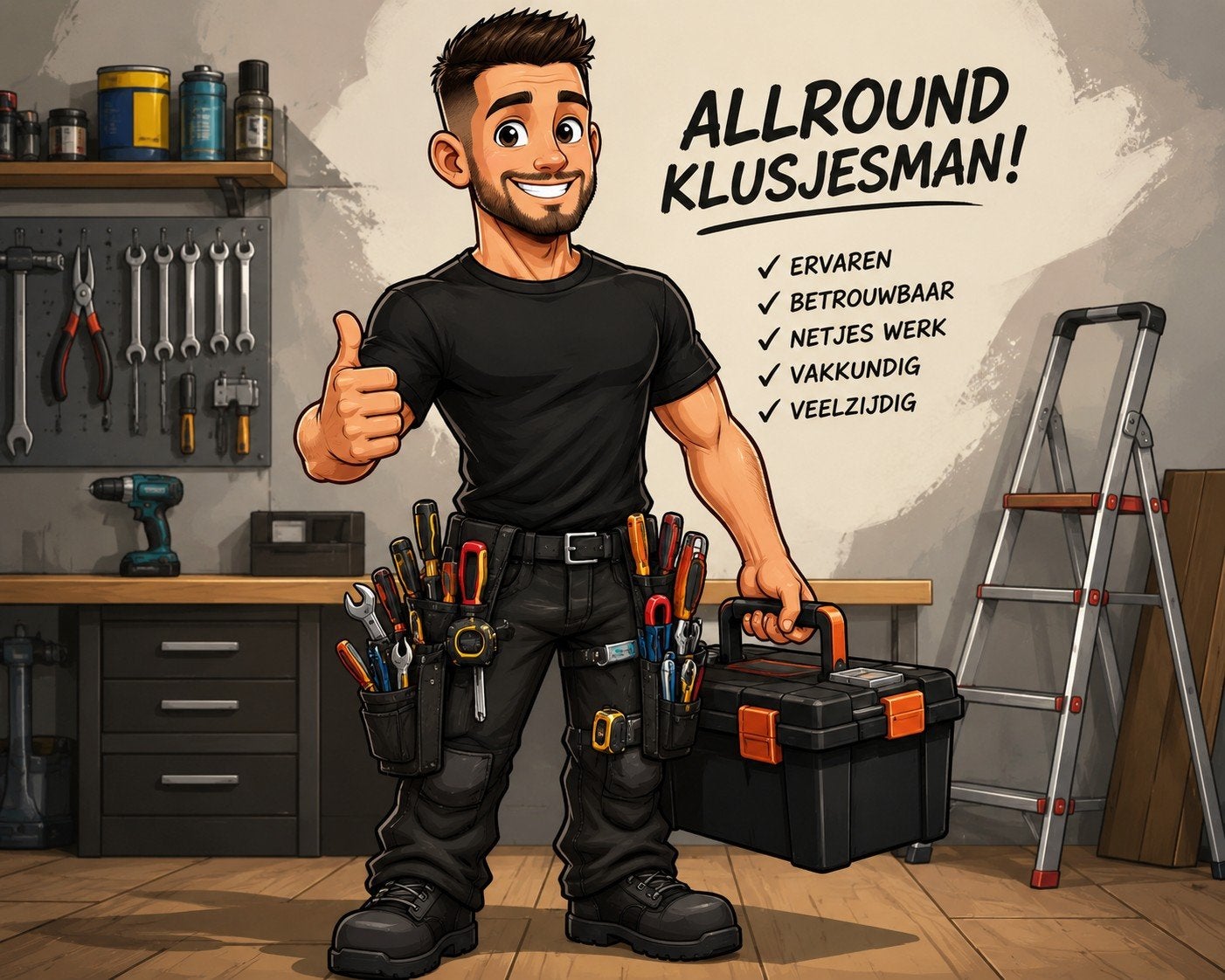 Allround klusjesman | Montage | Reparaties | Elektra, Ophalen, Overige typen