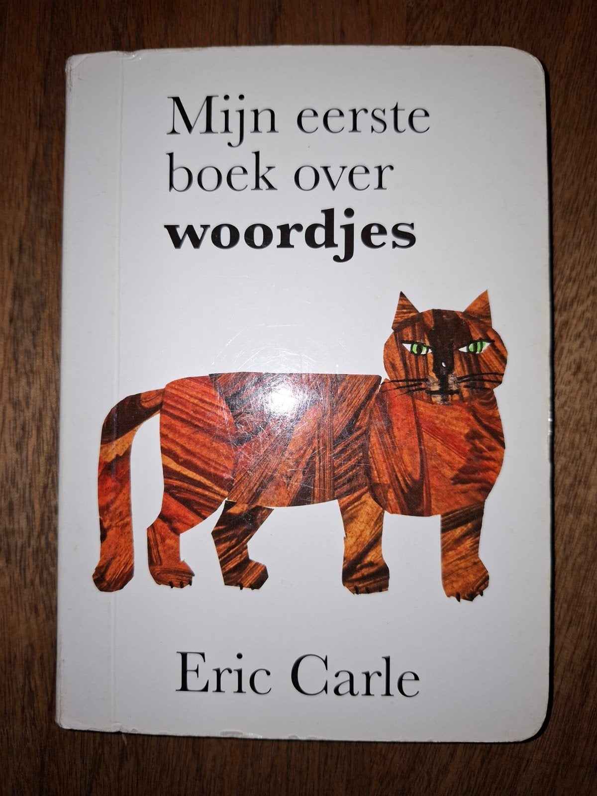 Mijn eerste boek over woordjes - Eric Carle, Ophalen, Zo goed als nieuw, Eric Carle, Uitklap-, Voel- of Ontdekboek