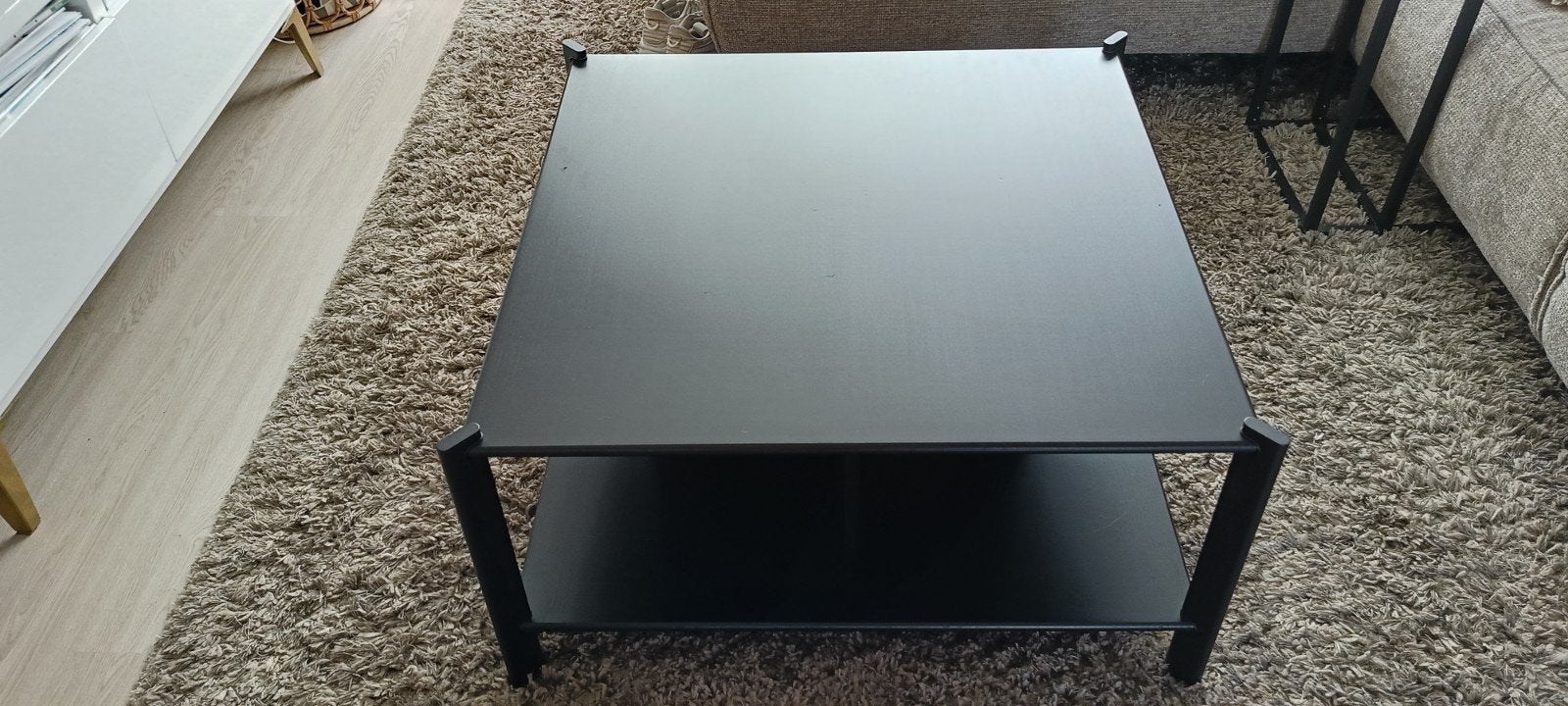 Ikea Jättesta salontafel vierkant 80x80cm, Ophalen, 50 tot 100 cm, Vierkant, 50 tot 100 cm