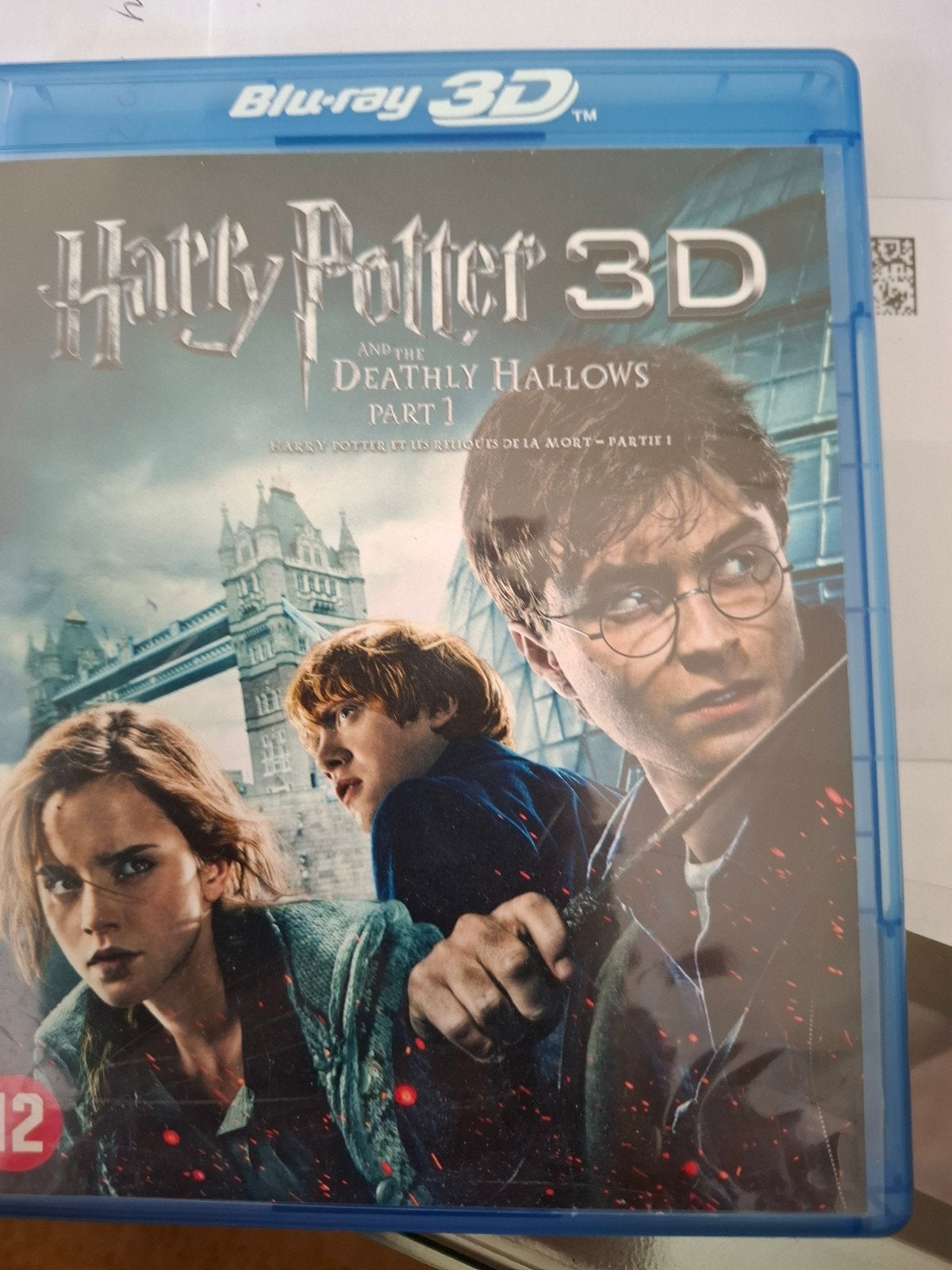 Harry potter hallows bluray 3 d  3 discs, Cd's en Dvd's, Blu-ray, Ophalen of Verzenden, Zo goed als nieuw, Science Fiction en Fantasy