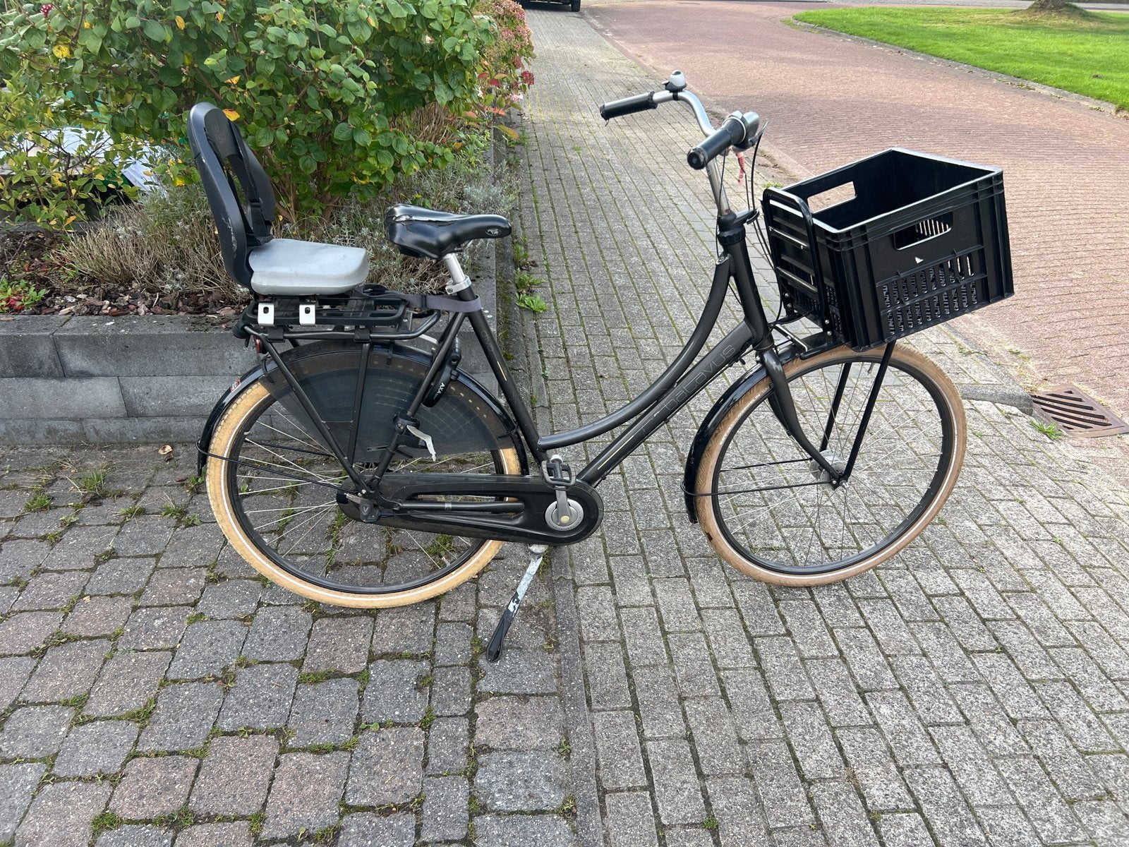 Batavus Diva met zitje, Ophalen, Batavus, Trommelrem, 53 tot 56 cm