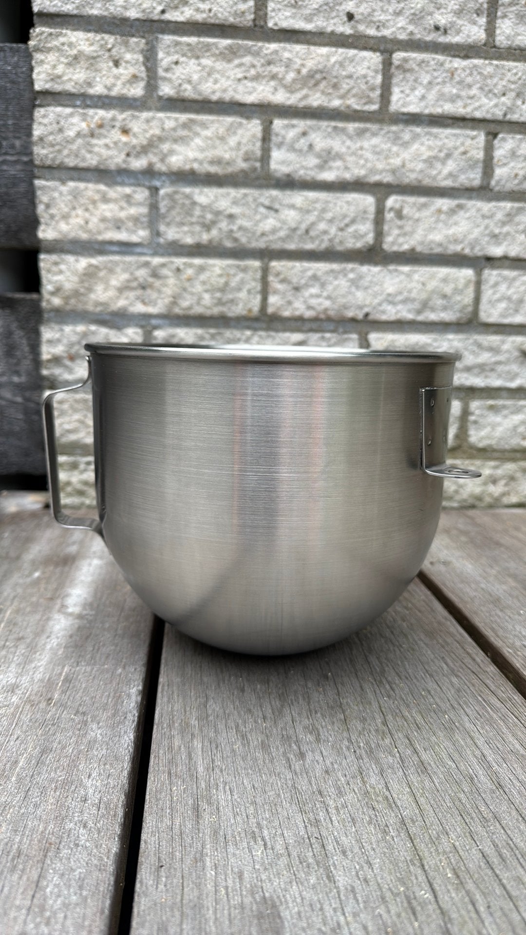 Kitchenaid kom 4,8 l ( 5K5A2SB), 4 liter of meer, Ophalen of Verzenden, Zo goed als nieuw, 3 snelheden of meer