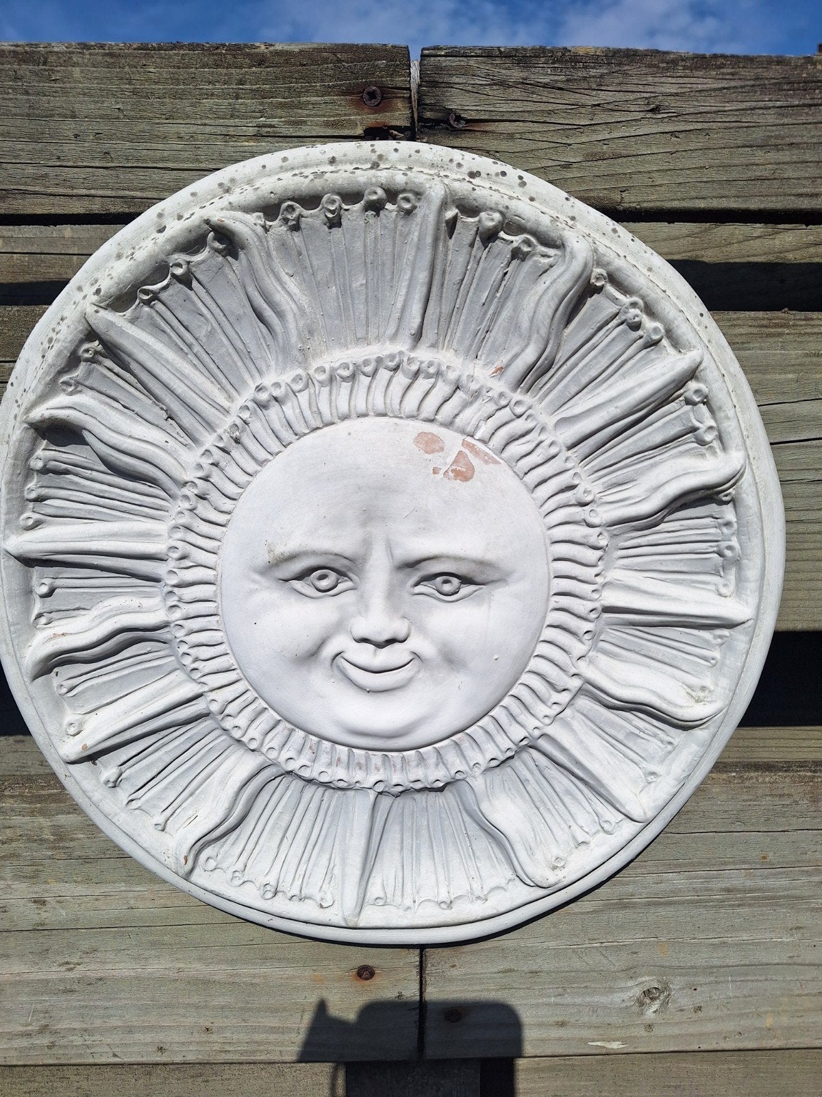 Decoratieve zon wanddecoratie - Tuin of interieur, Tuin en Terras, Ophalen, Gebruikt