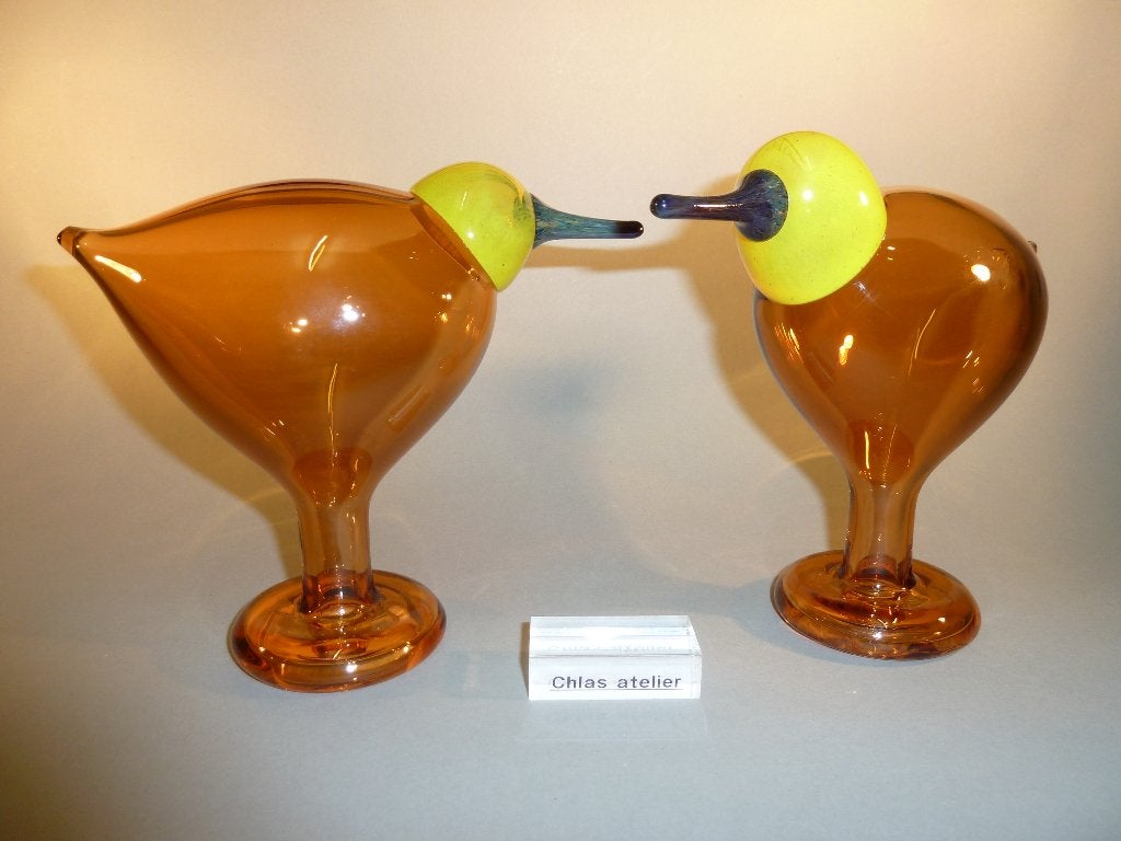 Toikka iittala Dyynia, Antiek en Kunst, Kunst | Designobjecten, Glas, Meerkleurig, Handgemaakt, Ophalen of Verzenden