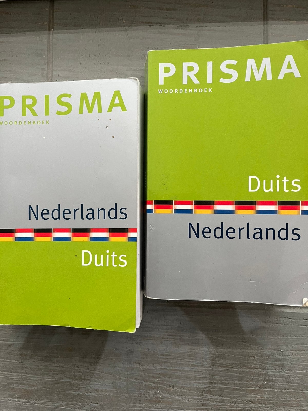 Setje prisma woordenboeken Duits, Verzenden, Zo goed als nieuw, Prisma of Spectrum, Duits