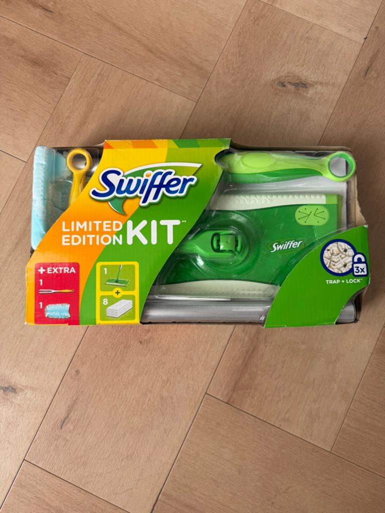Swiffer Limited Edition Kit - Dweil en 8 navullingen, Ophalen of Verzenden, Mop of Dweil