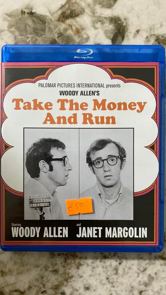 Take the money and run blu ray, Ophalen of Verzenden, Zo goed als nieuw, Thrillers en Misdaad