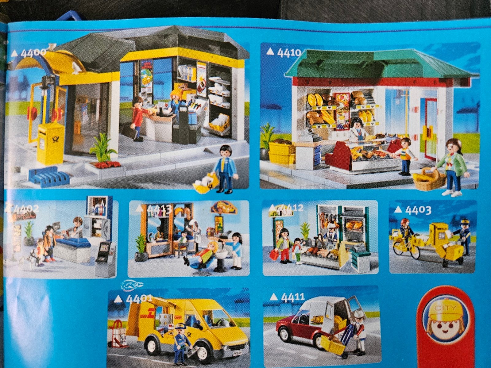 Playmobil postkantoor (4400) en bakkerij (4410), Kinderen en Baby's, Speelgoed | Playmobil, Ophalen of Verzenden