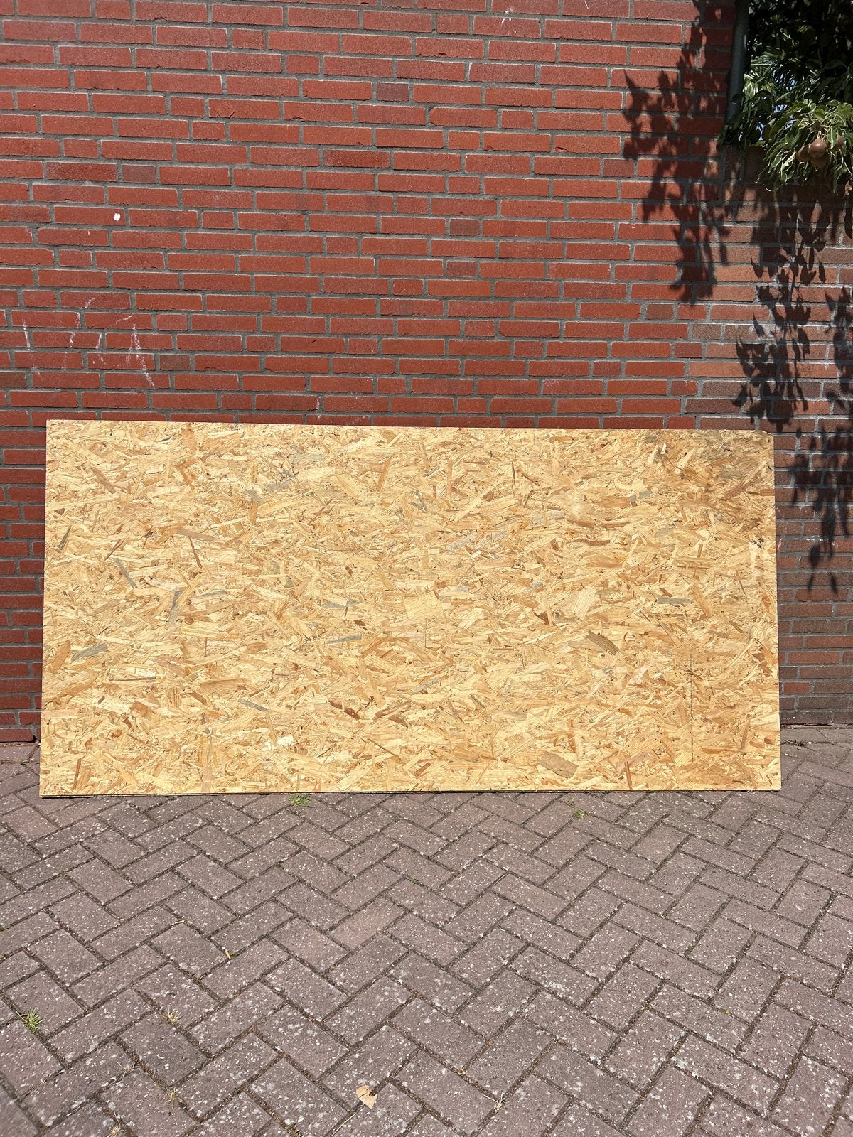 OSB platen 123x244 cm 2 cm dik- 3 goede, 1 minder goede, Doe-het-zelf en Verbouw, Platen en Panelen, Ophalen, Gebruikt, Hout