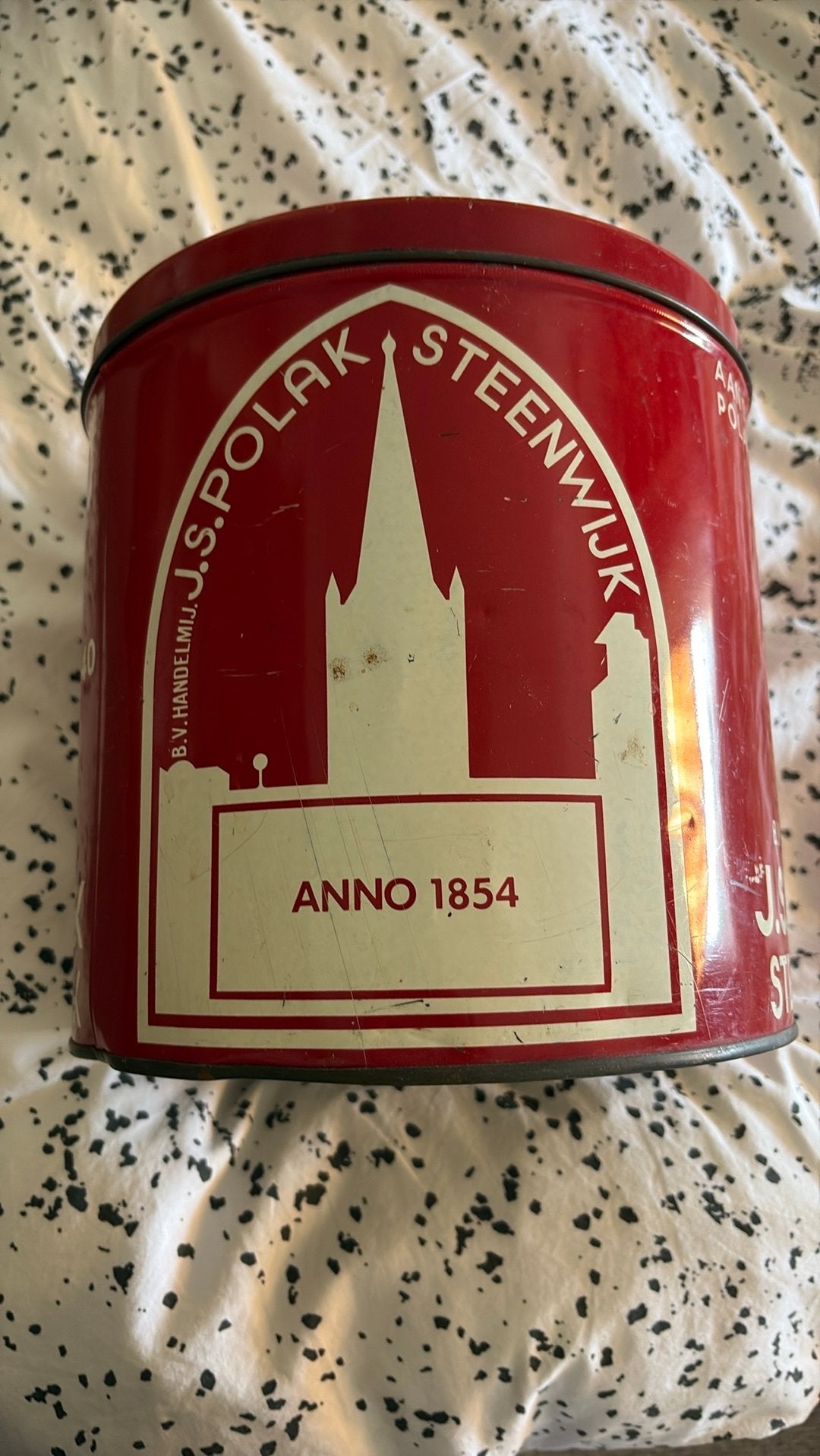 Oud blik, Verzamelen, Blikken, Ophalen of Verzenden, Gebruikt, Overige