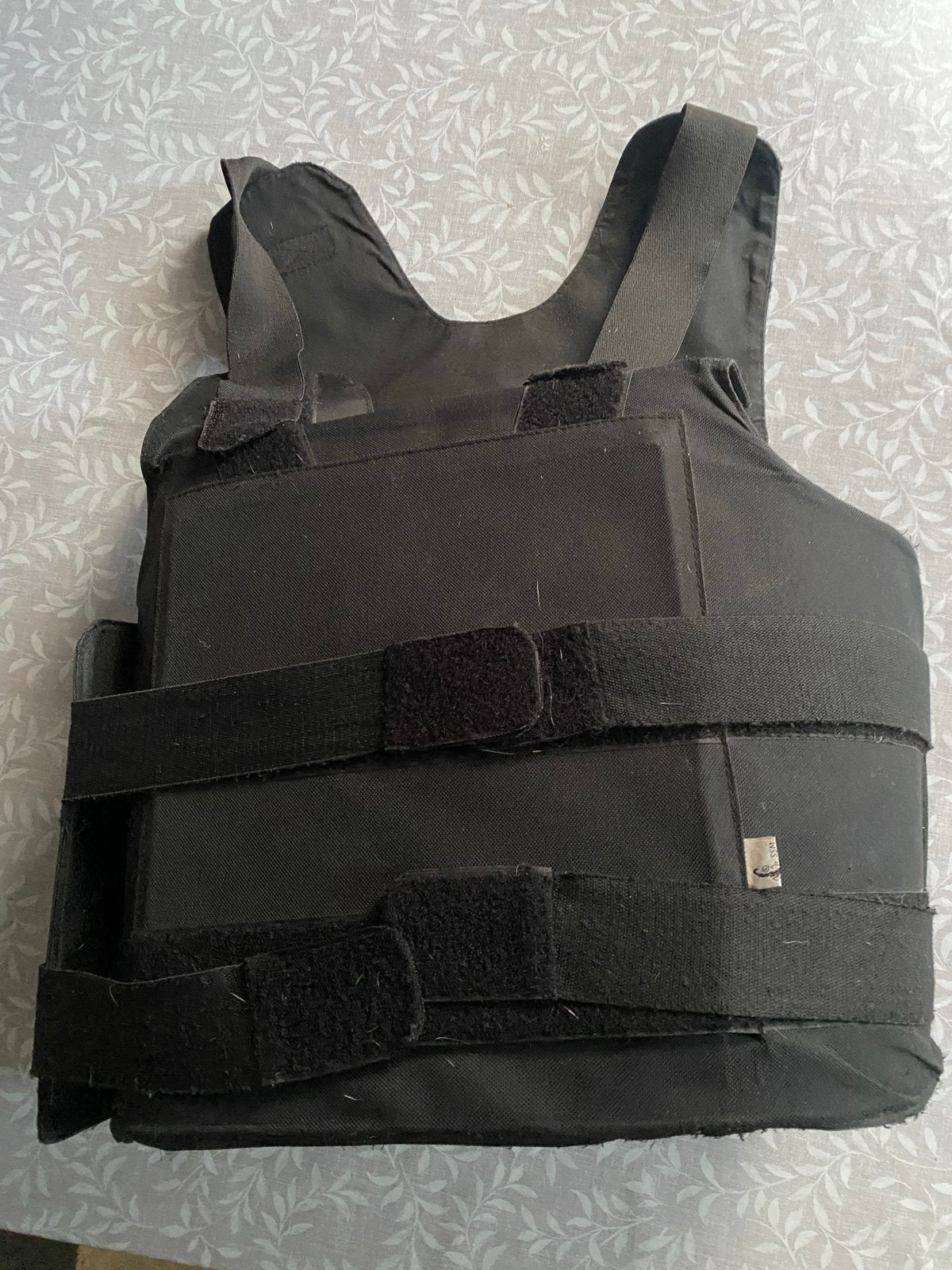 Zwart kogelwerend vest - SSM, steekwerend, Verzamelen, Militaria | Algemeen, Ophalen, Overige soorten, Overige gebieden, Kleding of Schoenen