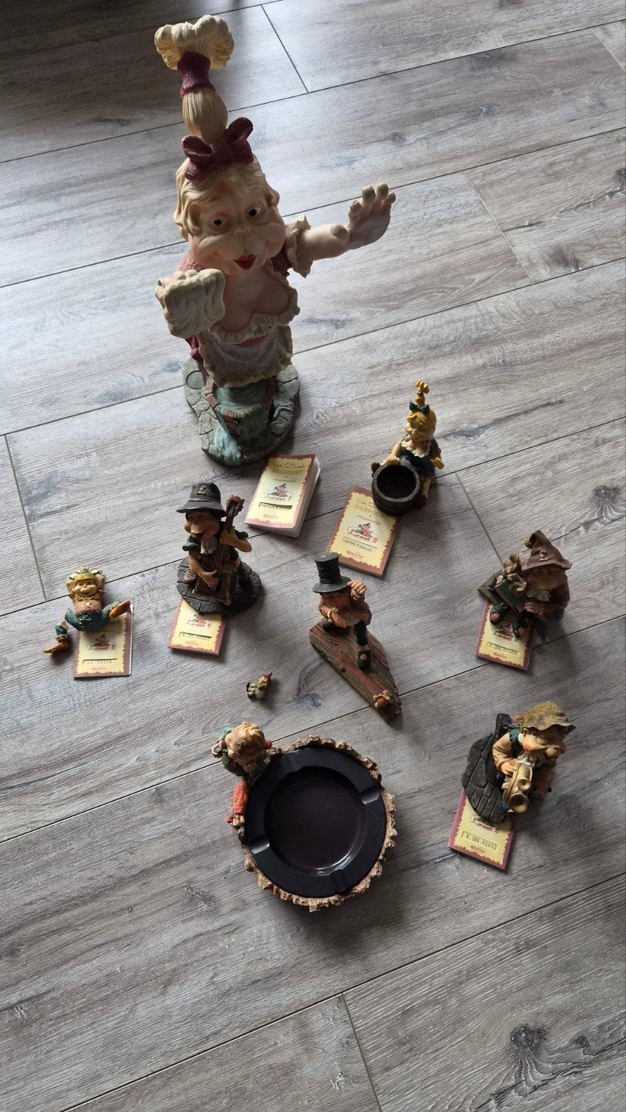 Efteling Volk van Laaf Beeldjes Collectie, Verzamelen, Ophalen of Verzenden, Gebruikt, Beeldje of Poppetje
