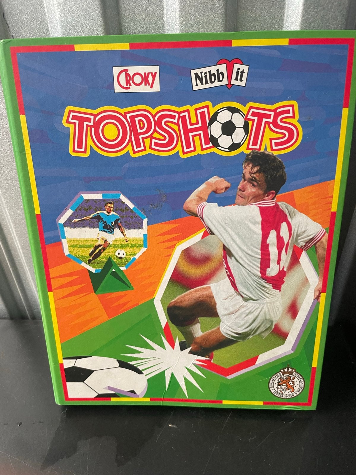 Croky Nibbit Topshots Voetbalplaatjes Album (Jaren '90), Ophalen of Verzenden, Gebruikt, Overige binnenlandse clubs, Spelerskaart
