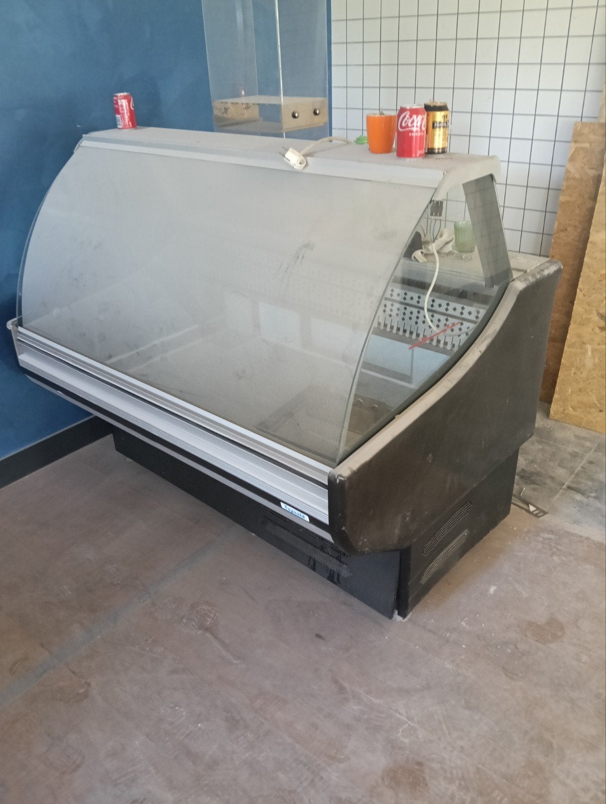 Topcold Maximus 150 CM Koelvitrine - Gebruikt, Ophalen of Verzenden, Gebruikt, Koelen en Vriezen