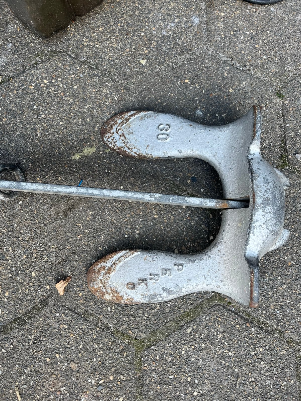 Gebruikt anker - 30 kg, Gebruikt, Overige typen, Ophalen of Verzenden, Mn