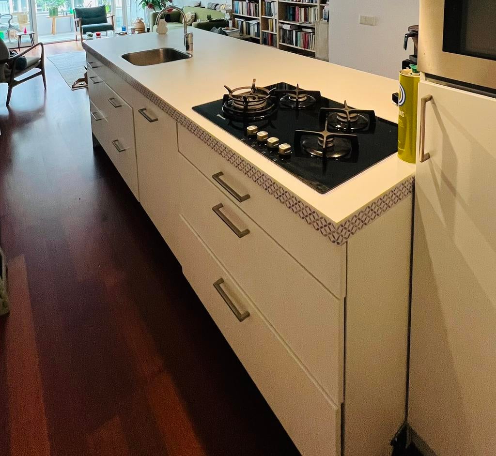 Keuken met apparatuur, Ophalen, Gebruikt, Wit, Overige typen