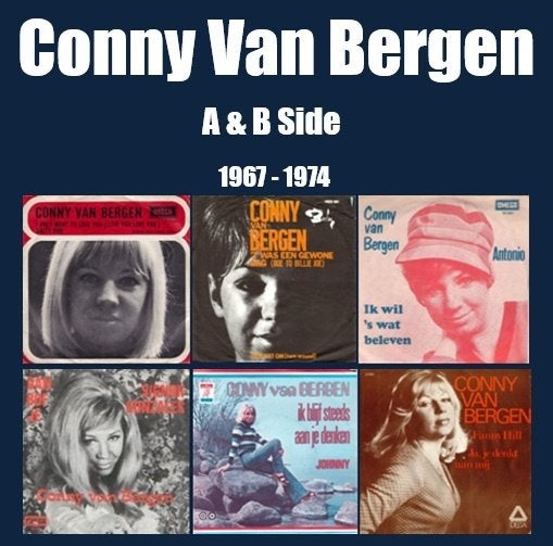 Conny Van Bergen - A & B Side 1967 - 1974, Ophalen of Verzenden, Zo goed als nieuw, Levenslied of Smartlap