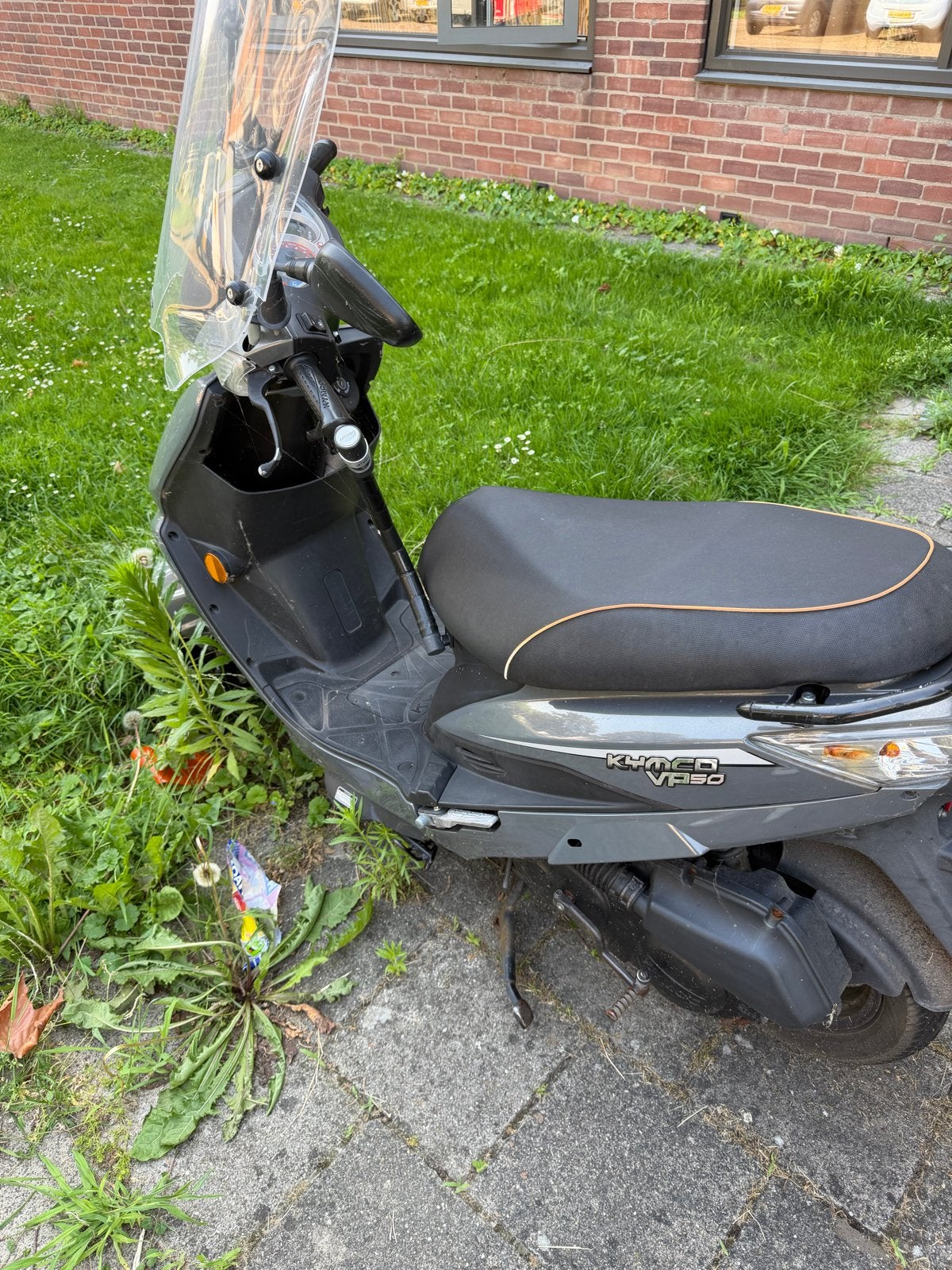 Kymco VP50 Scooter - Grijs, Goede Staat, Ophalen, Gebruikt, Maximaal 45 km/u