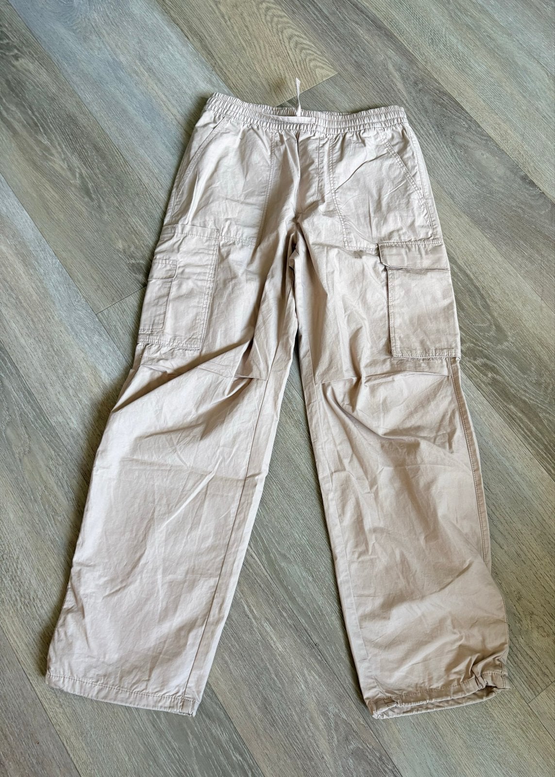 H&M luchtige Broek - zandkleir Maat 170, Beige, Ophalen of Verzenden, Zo goed als nieuw, Maat 34 (XS) of kleiner
