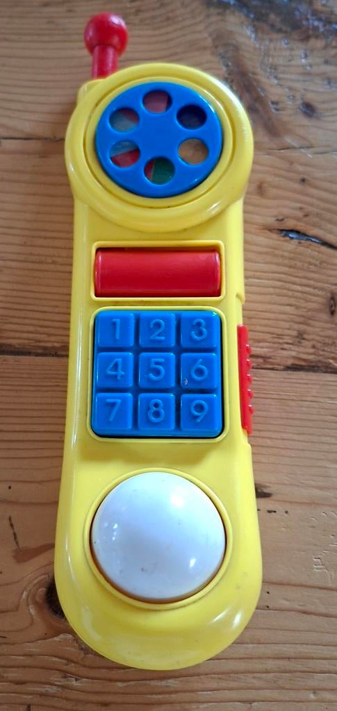 Peuter speelgoed mobiel telefoon  spel motoriek oefening, Ophalen of Verzenden, Zo goed als nieuw