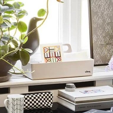 Vitra Toolbox Opberger Wit - Gerecycled Kunststof | NIEUW, Nieuw, Kunststof, Ophalen of Verzenden, Modern