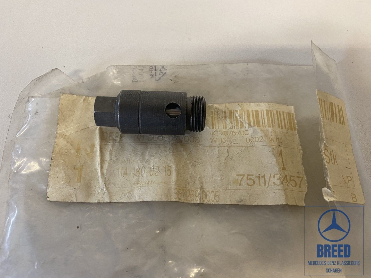 NOS olieoverdrukklep voor Mercedes-Benz M100 M110 M114 M116, -, -, Nieuw, Ophalen of Verzenden