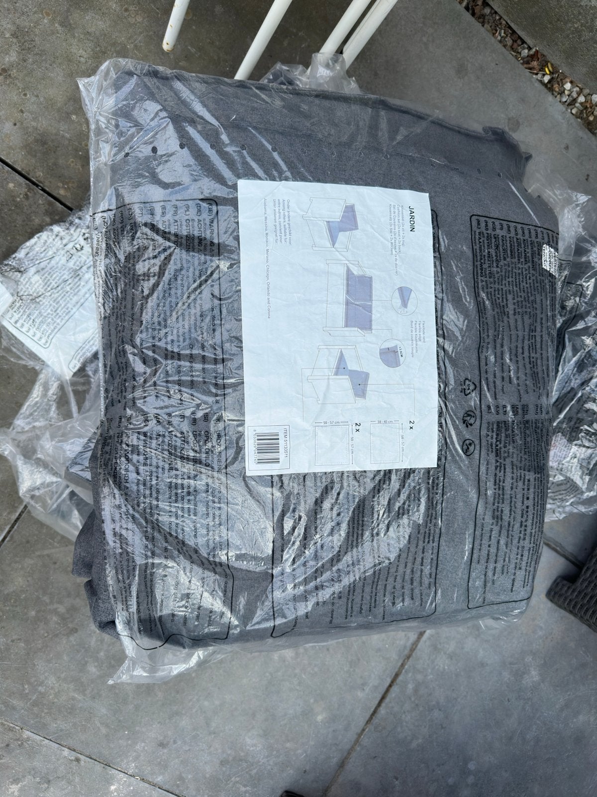 3x Jardin Kussenset (2x zit + 2x rug) - Nieuw in verpakking, Tuin en Terras, Tuinstoelen, Ophalen, Nieuw, Textileen
