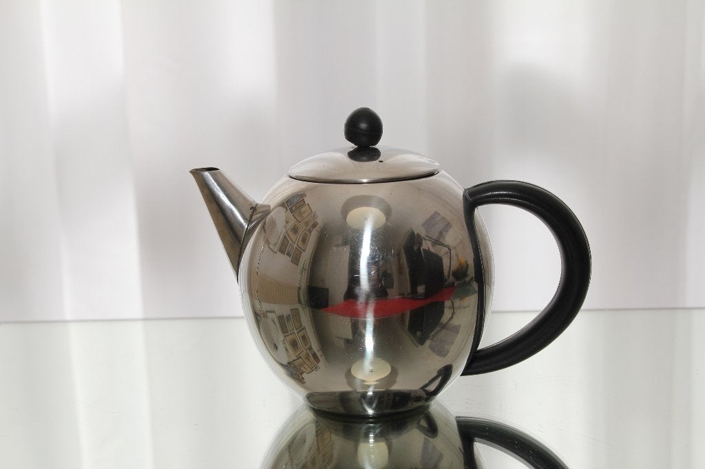 RVS theepot 1 ltr, Ophalen, Zo goed als nieuw