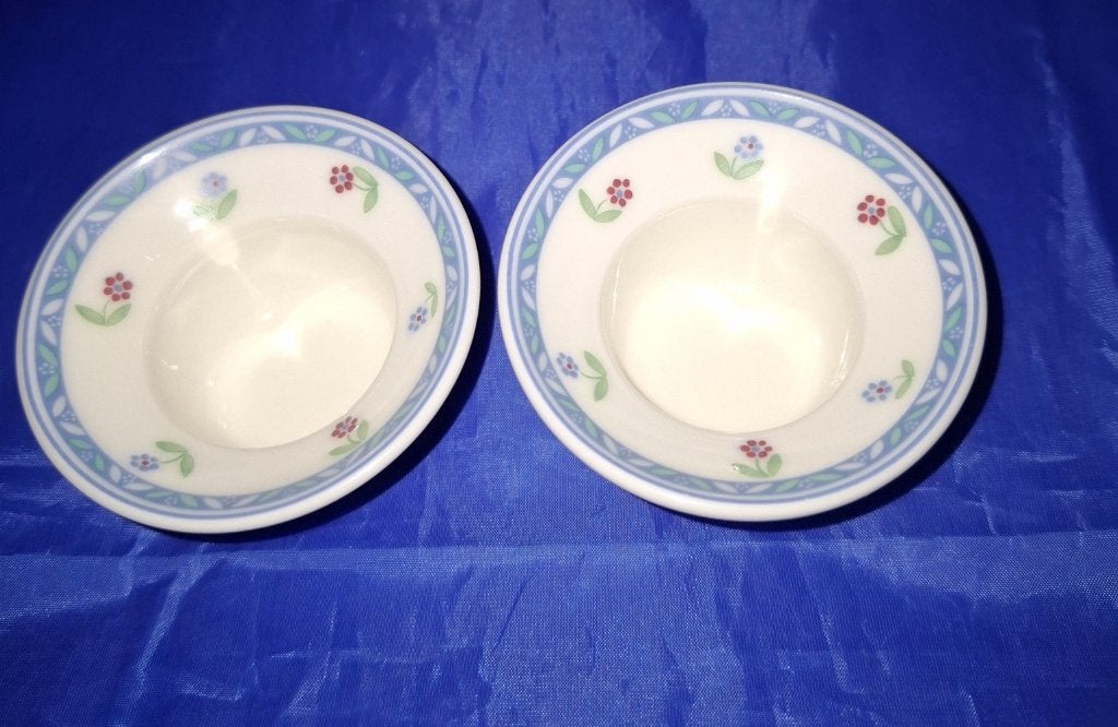 Villeroy & Boch Adeline eierdoppen, Ophalen of Verzenden, Zo goed als nieuw, Overige stijlen, Porselein