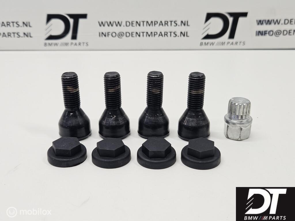 Slotbout set met kappen BMW div. modellen M12x1.5, Nieuw, Ophalen of Verzenden