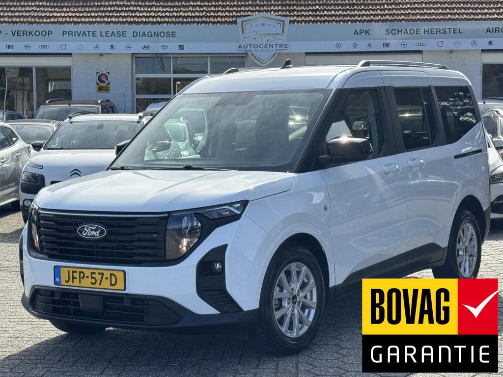 Ford Tourneo Courier 1.0 Limited EcoBoost S&S CARPLAY | CAME, Auto's, 12 maanden, Gebruikt, Euro 6, Wit