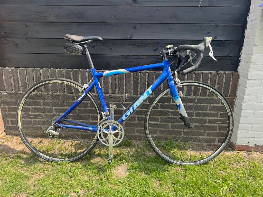 Heren racefiets GIANT, Fietsen en Brommers, Fietsen | Heren | Herenfietsen, Ophalen, Gebruikt, Velgrem, Versnellingen
