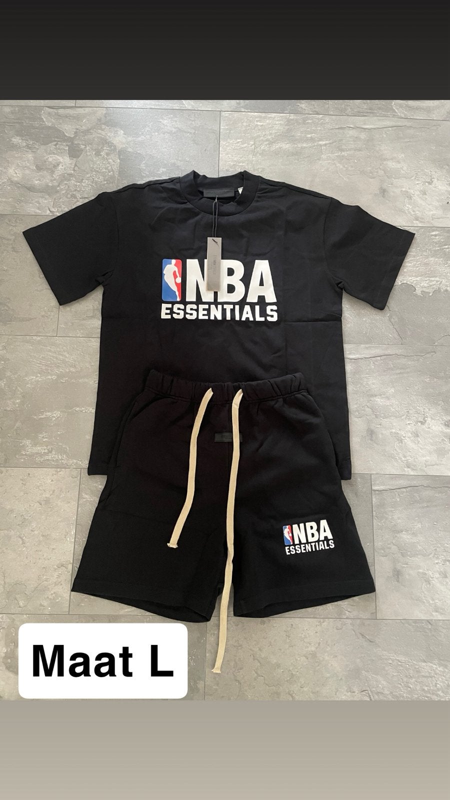 NBA Essentials summer set, Ophalen of Verzenden, Nieuw, Maat 52/54 (L)