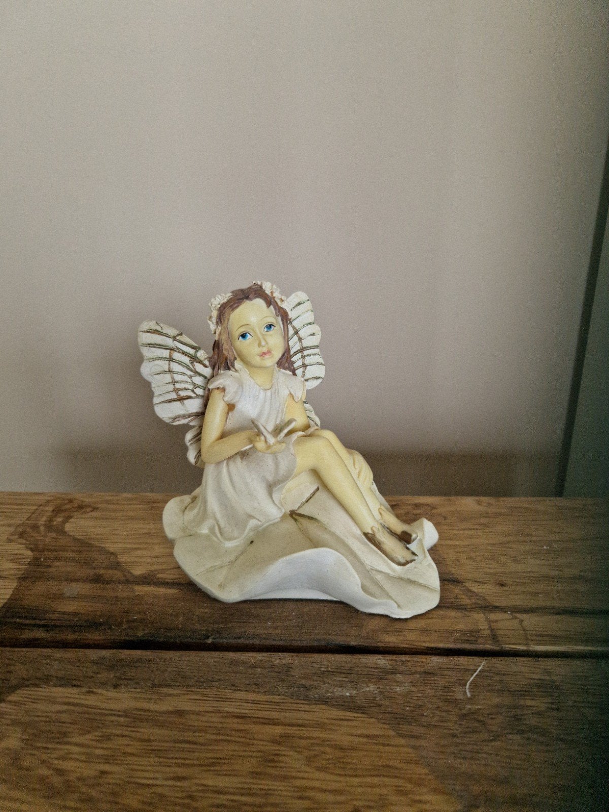 Decoratieve elf met vlinder, Ophalen of Verzenden, Zo goed als nieuw