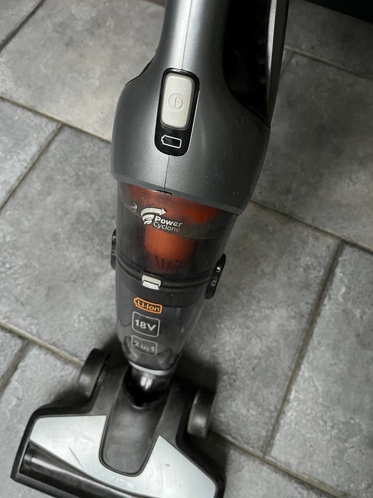 Philips PowerPro Duo Steelstofzuiger, Witgoed en Apparatuur, Stofzuigers, Gebruikt, Minder dan 1200 watt, Reservoir, Ophalen