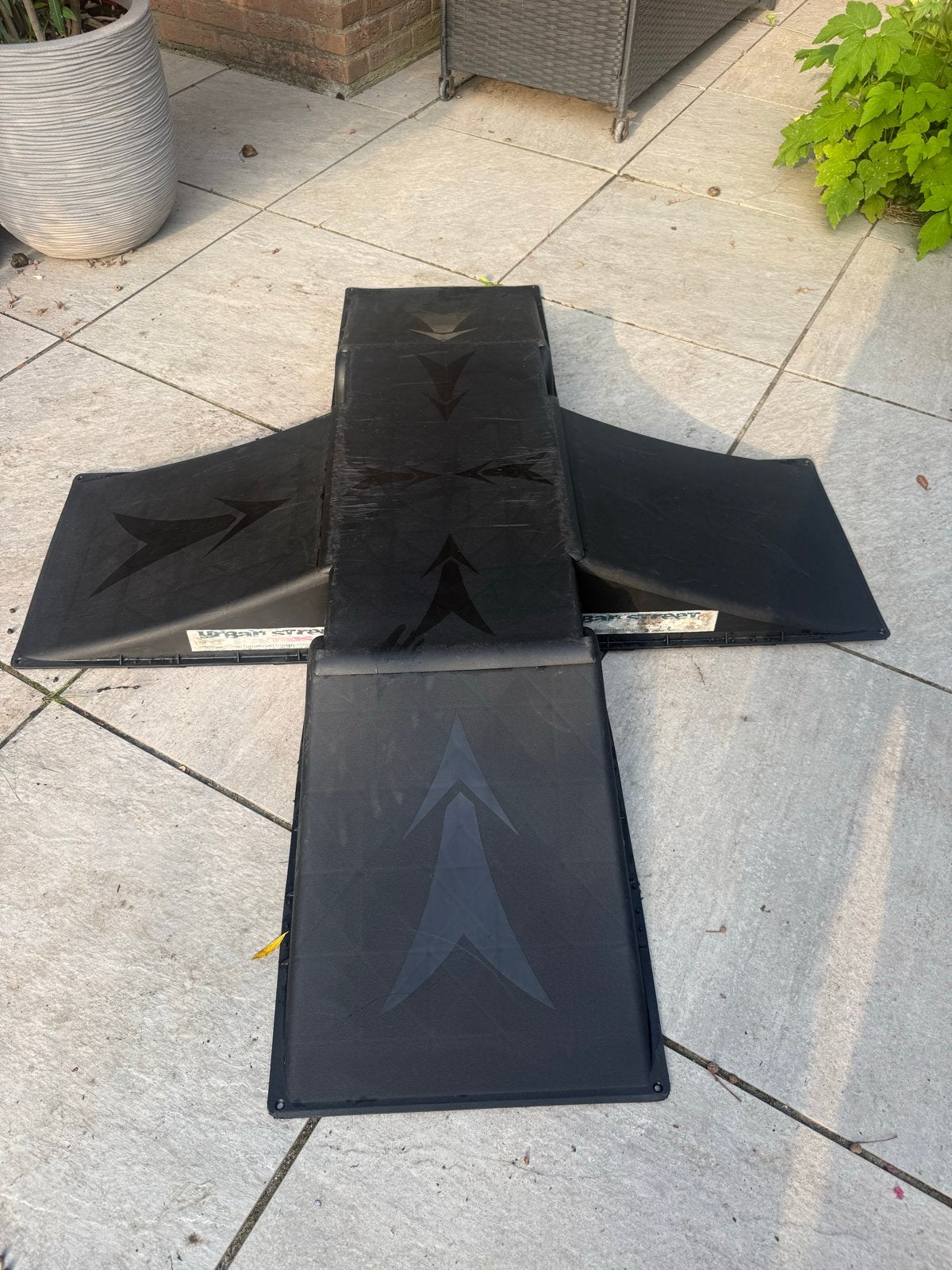 Urban Street Tramps Skateboard/BMX Ramp Set, Ophalen of Verzenden, Gebruikt