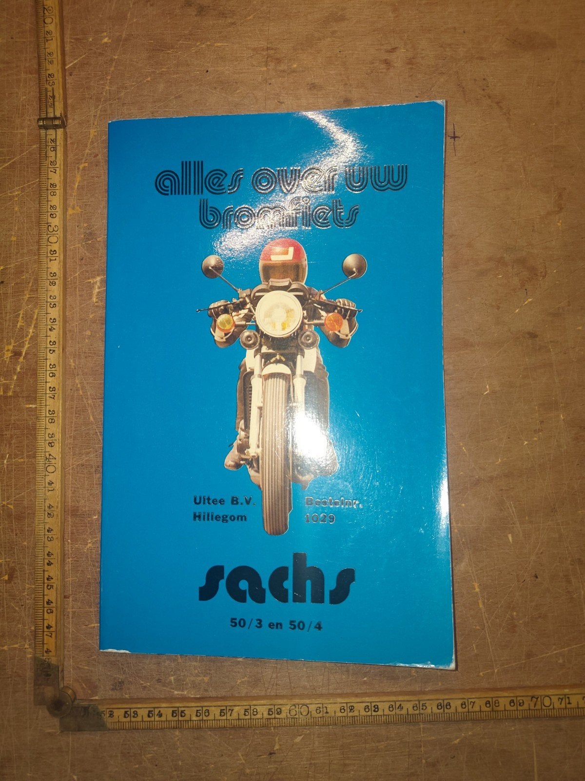 werkplaatshandboek Sachs 50/3 en 50/4, Fietsen en Brommers, Ophalen of Verzenden, Gebruikt