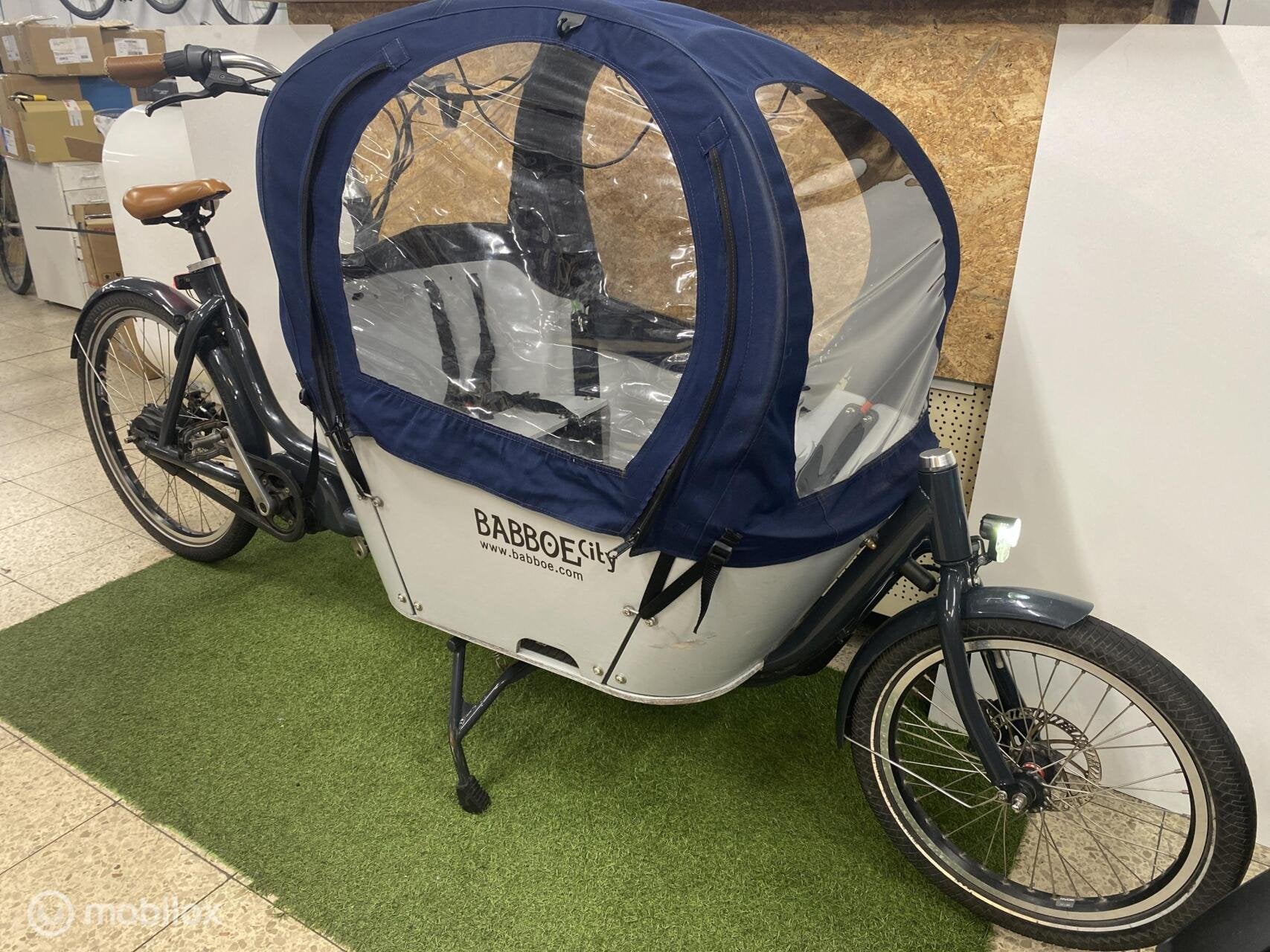 BABBOE CITY E MOUNTAIN 2022 ELEKTRISCH BAKFIETS GOEDGEKEURD, BABBOE, Zo goed als nieuw, Overige merken