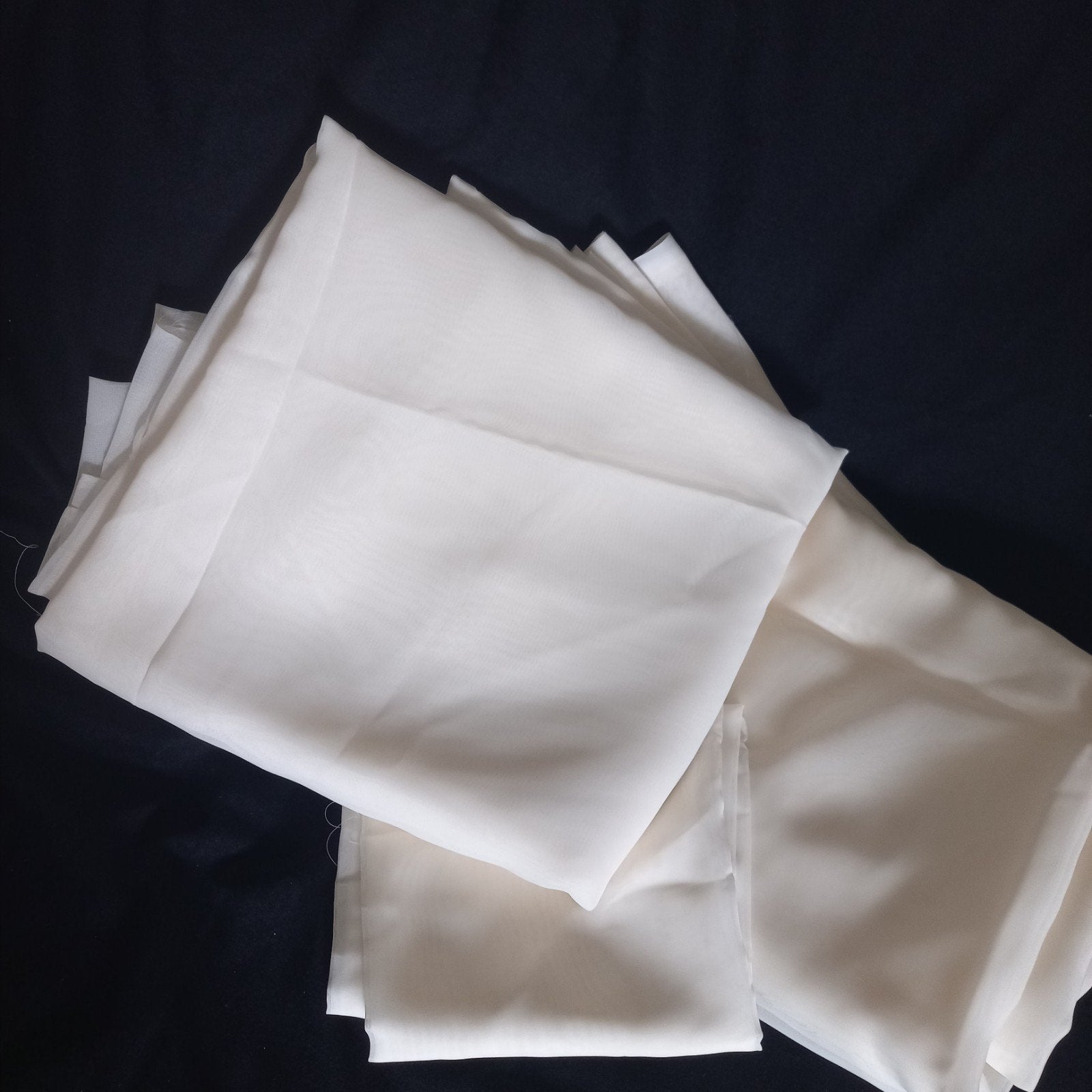 Diverse coupons vitrage, 120 cm of meer, Ophalen of Verzenden, Katoen, Nieuw