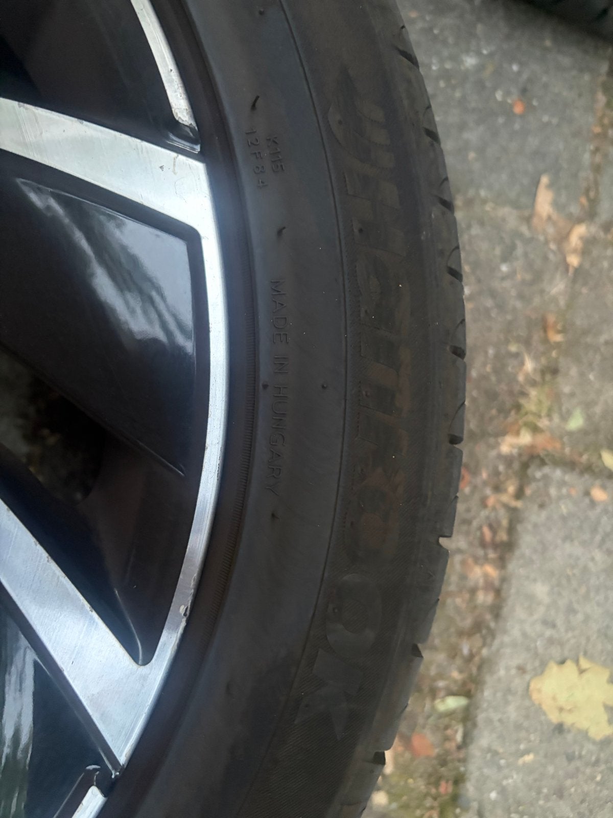 Originele VW velgen met zgan Hankook banden 225/45/R17, Auto-onderdelen, Ophalen, Gebruikt, Banden en Velgen, 17 inch