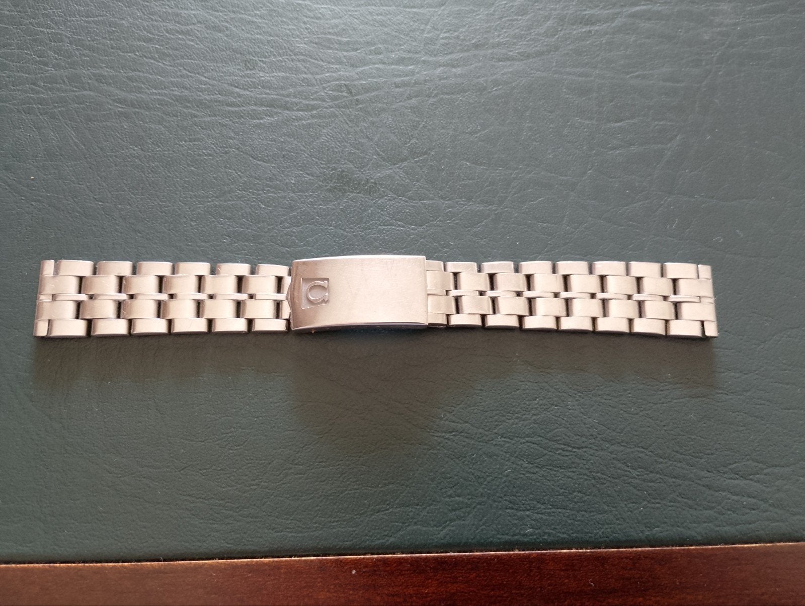 Vintage OMEGA 1119 stalen horlogeband, Sieraden, Tassen en Uiterlijk, Horloges | Antiek, Staal, Met bandje, Polshorloge, Omega