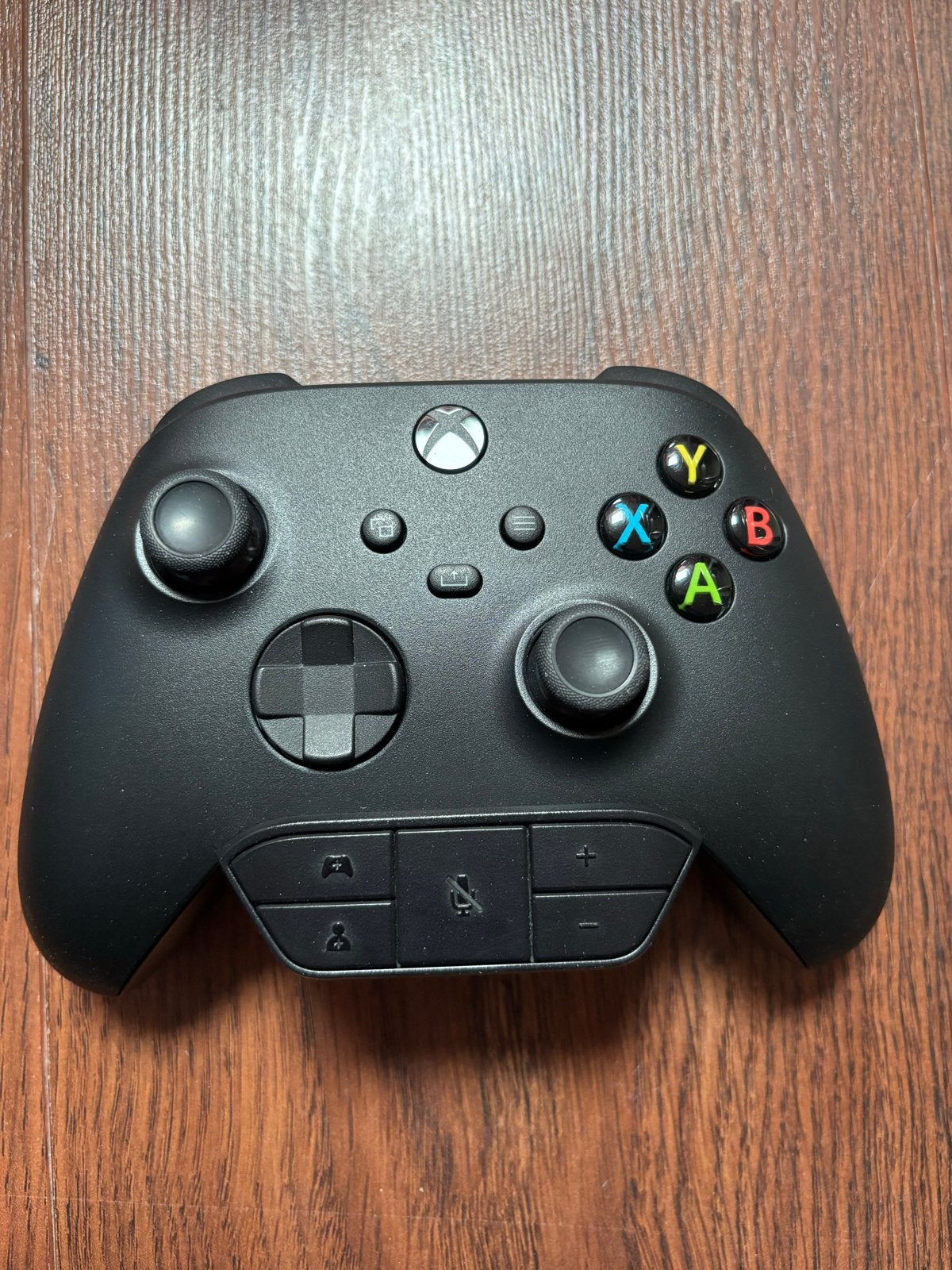 Xbox Controller - Zwart, Spelcomputers en Games, Spelcomputers | Xbox | Accessoires, Ophalen of Verzenden, Zo goed als nieuw, Xbox One