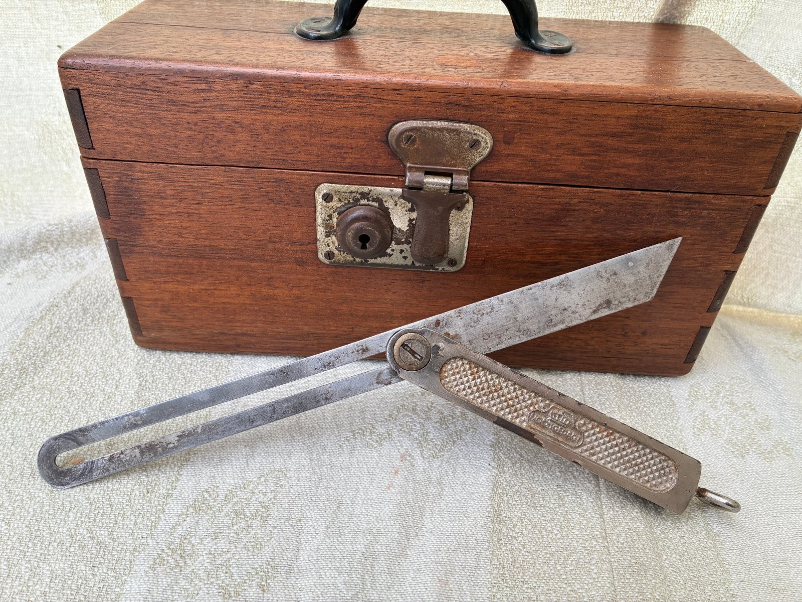 Vintage Zweihaak Nooitgedagt -  Meetgereedschap, Ophalen of Verzenden