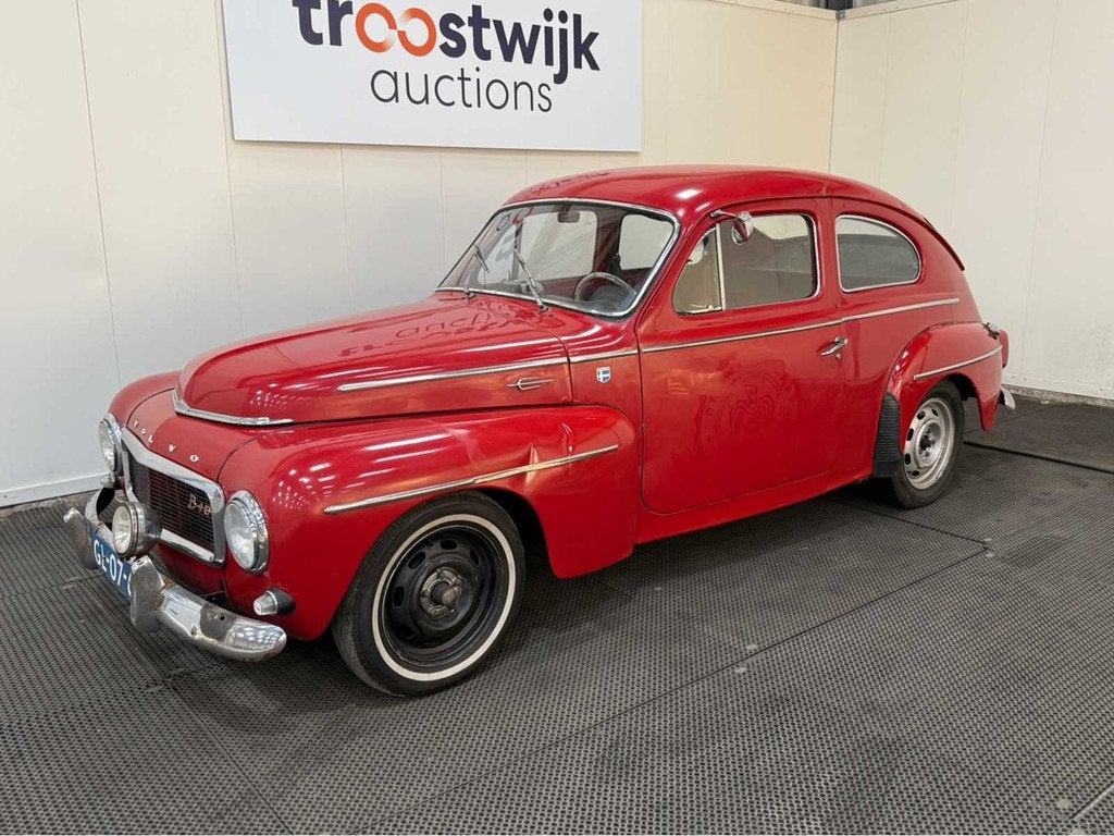 Volvo - kattenrug - 18 sport - PV 544 C - Oldtimer - 1965, Auto's, Overige carrosserieën, Origineel Nederlands, Bedrijf, Handgeschakeld