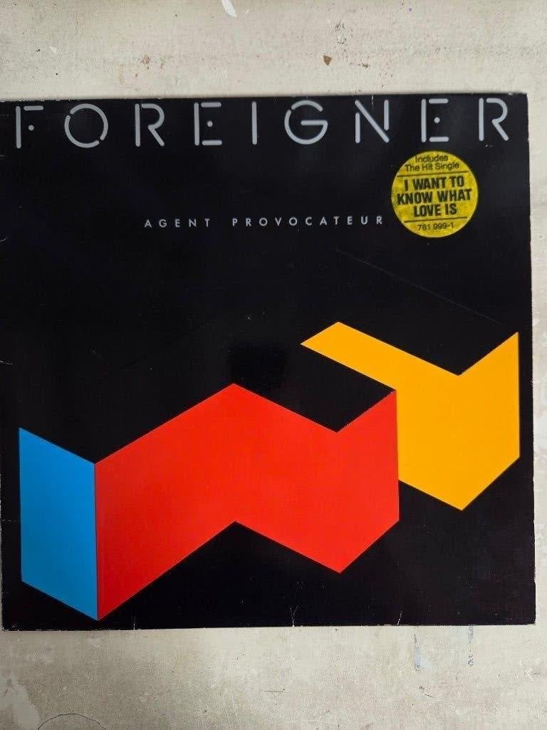 Vinyl lp FOREIGNER: AGENT PROVOCATEUR, LP, Gebruikt, Beschermende buitenhoes, Ophalen of Verzenden