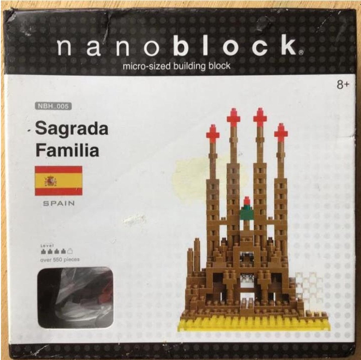 Nanoblock Sagrada Familia - NIEUW, Kinderen en Baby's, Speelgoed | Bouwstenen, Ophalen of Verzenden, Nieuw, Overige merken