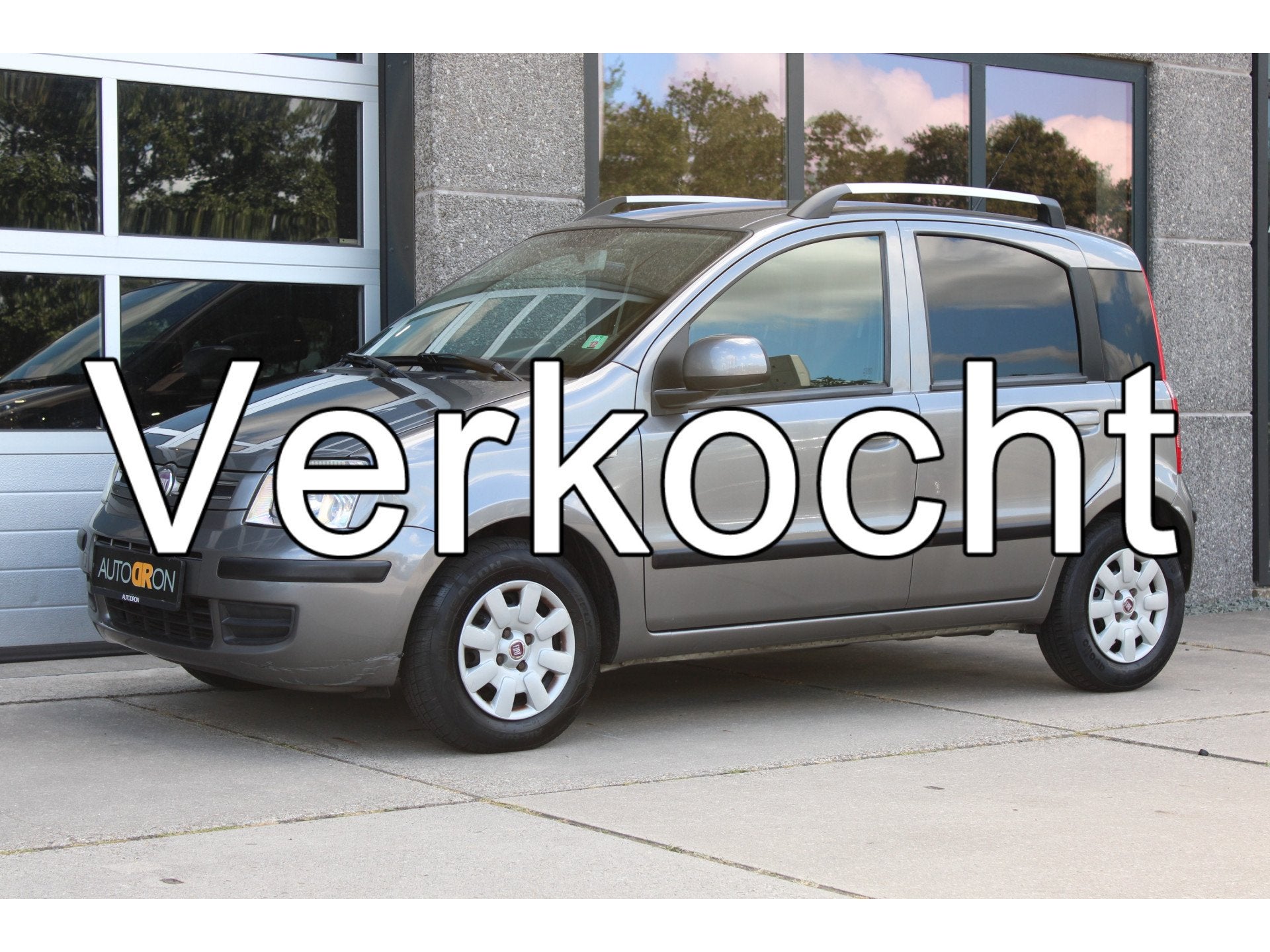 Fiat Panda 1.2 Emotion Airco NIEUWE APK Privacy Glass, Auto's, Euro 5, Stof, Gebruikt, Origineel Nederlands