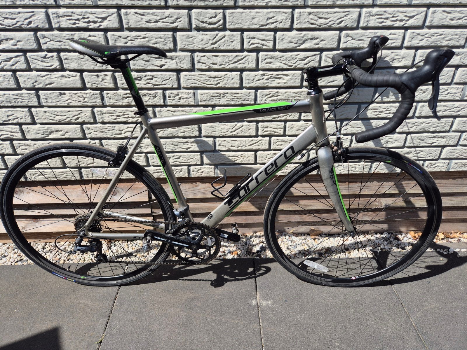Carrera Vanquish Racefiets Carbon Voorvork Shimano Claris, Overige merken, 28 inch, Gebruikt, Velgrem