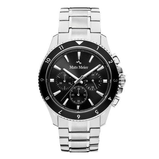 Mats Meier Ponte Dei Salti Chronograaf Herenhorloge, Overige merken, Staal, Staal, Polshorloge